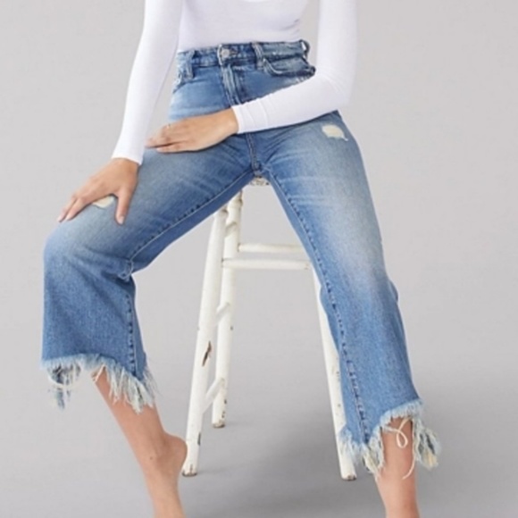 Lee Denim - 🎉HP🎉 NWT LEE Vintage Modern High Rise Crop Wide Leg Jeans Daybreak